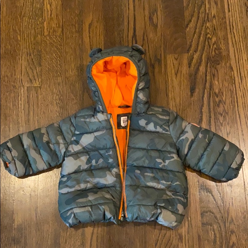 Baby Gap Camo Jacket 6-12 Months